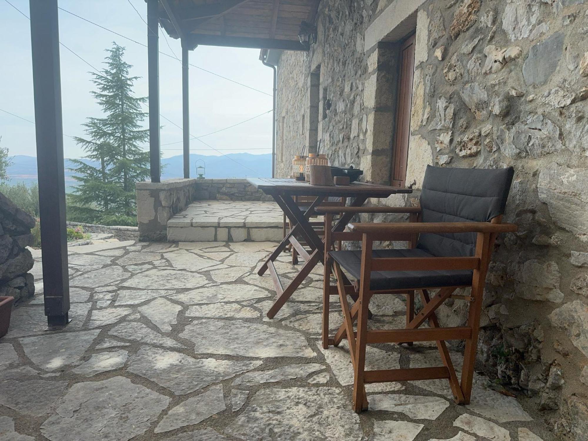 Terra Petra Villa At Psari Trikolonon Gortynia Psárion Exterior foto